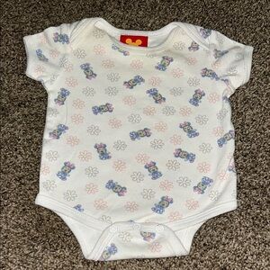 Vintage Minnie Mouse White Onesie